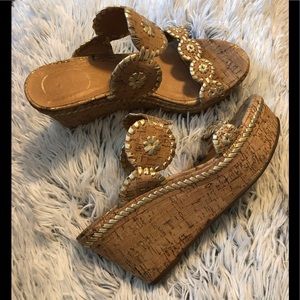 Jack Rogers Leigh Cork Wedge Platforms